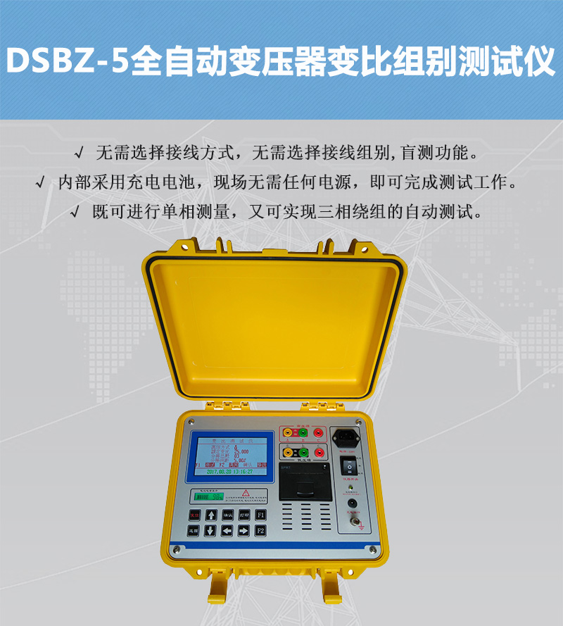 dsbz5全自动变压器变比组别测试仪
